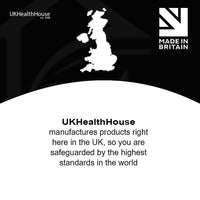 500g UKHealthHouse Glycine Powder 500g - Anti Inflammatory, Sleep Aid - Recovery, GH Release 100% Pure Glycine, Vegan Friendly, Boosts Protein Synthesis, White