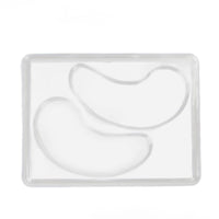 12Pcs DIY Eye Mask Mold,Under Eye Patches Molds Safe Healthy Natural Reusable Transparent Eye Mask Patch Tray,Professional Eye Mask Making Tools