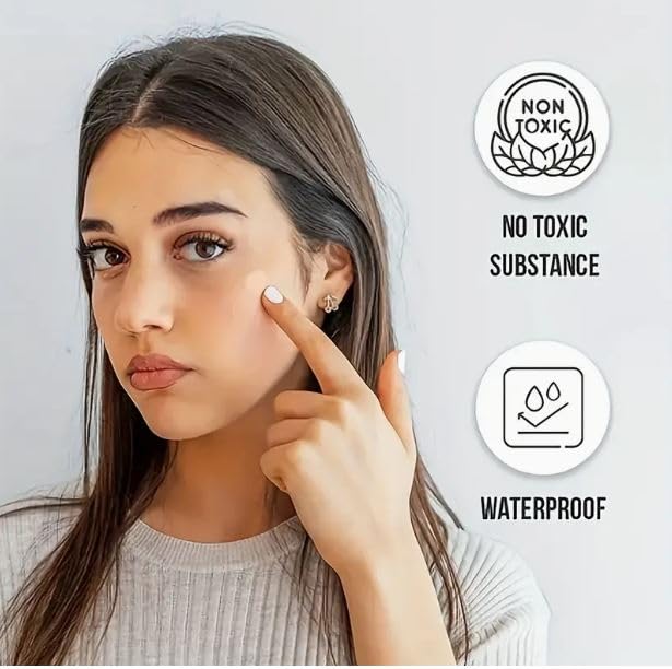 Generic 360 Non-Toxic Acne Patches with Tea Tree Oil and Salicylic Acid - Great for Daytime and Night time Use, Invisible, Waterproof, Suitable for All Skin Types