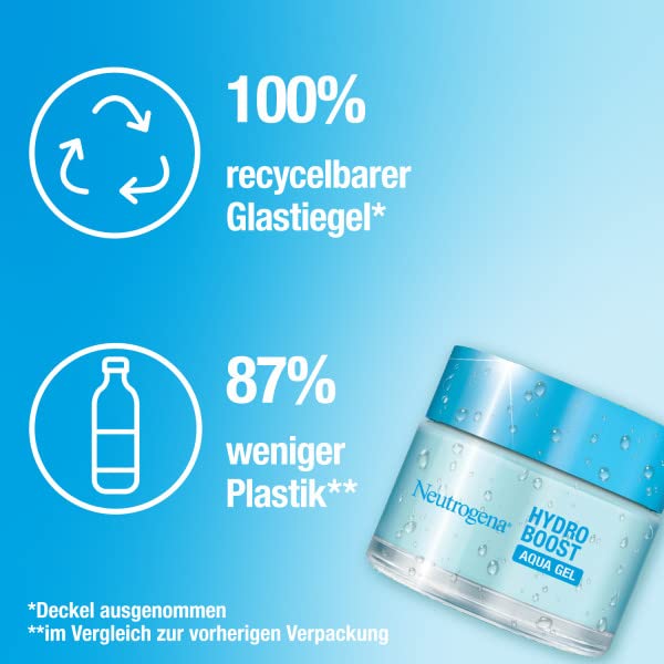 Neutrogena Hydro Boost Face Cream Aqua Gel with Hyaluronic Oil Free for Normal and Combination Skin 50 ml.