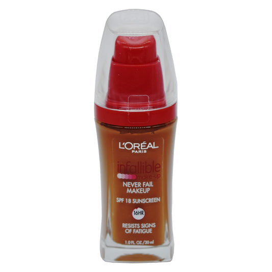 L'Oreal Paris Infallible Advanced Never Fail Makeup, Cocoa, 1-Fluid Ounce