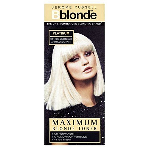 JEROME RUSSELL BBLONDE THREE PACKS of Jerome Russell BBlonde Toner Platinum 75ml