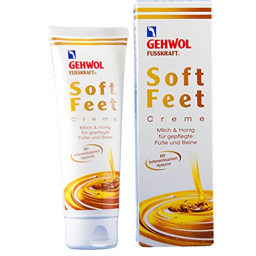 Gehwol Fusskraft Soft Feet Cream 125ml - Silky Smooth Feeling with Milk & Honey