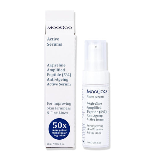 MooGoo Amplified Anti-Ageing Serum with Argireline® Amplified Peptide - 50x More Potent Than Regular Argireline® Peptide