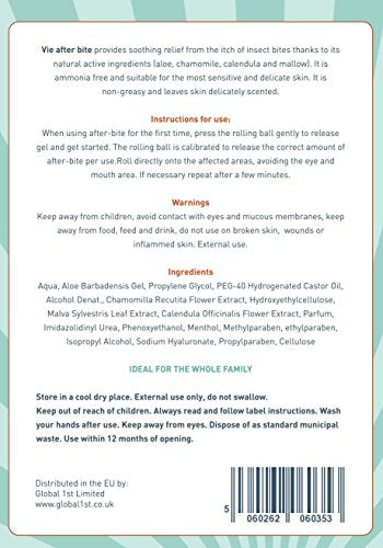 VIE After Bite Roll On, 20ml - Pack of 3