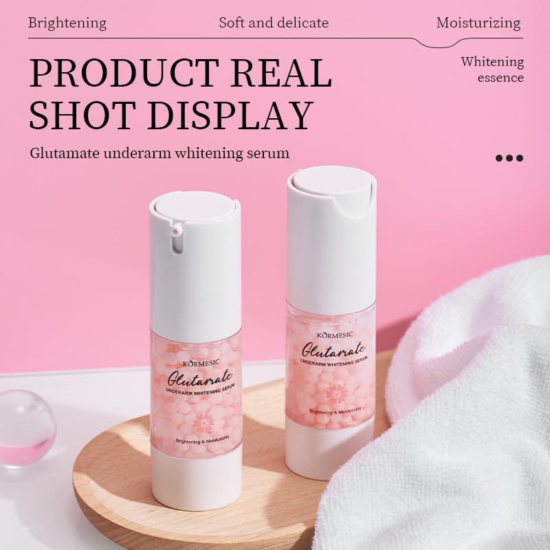 MrCuvaryas Sakura Gluta Underarm Whitening Cream,Intimate Area Skin Lightening Cream,Sakura Gluta Brightening Underarm Cream, Brightening Booster Pearl Capsules,Body Cream Whitening for Dark Spot Corrector