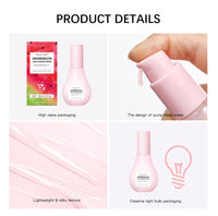 Watermelon Glow Niacinamide Dew Drops Highlighting Serum, Glow Recipe Watermelon Hydrating Serum With Hyaluronic Acid, Brighten, Moisturizing, Lightweight Facial Serum & Priming Liquid Highlighter