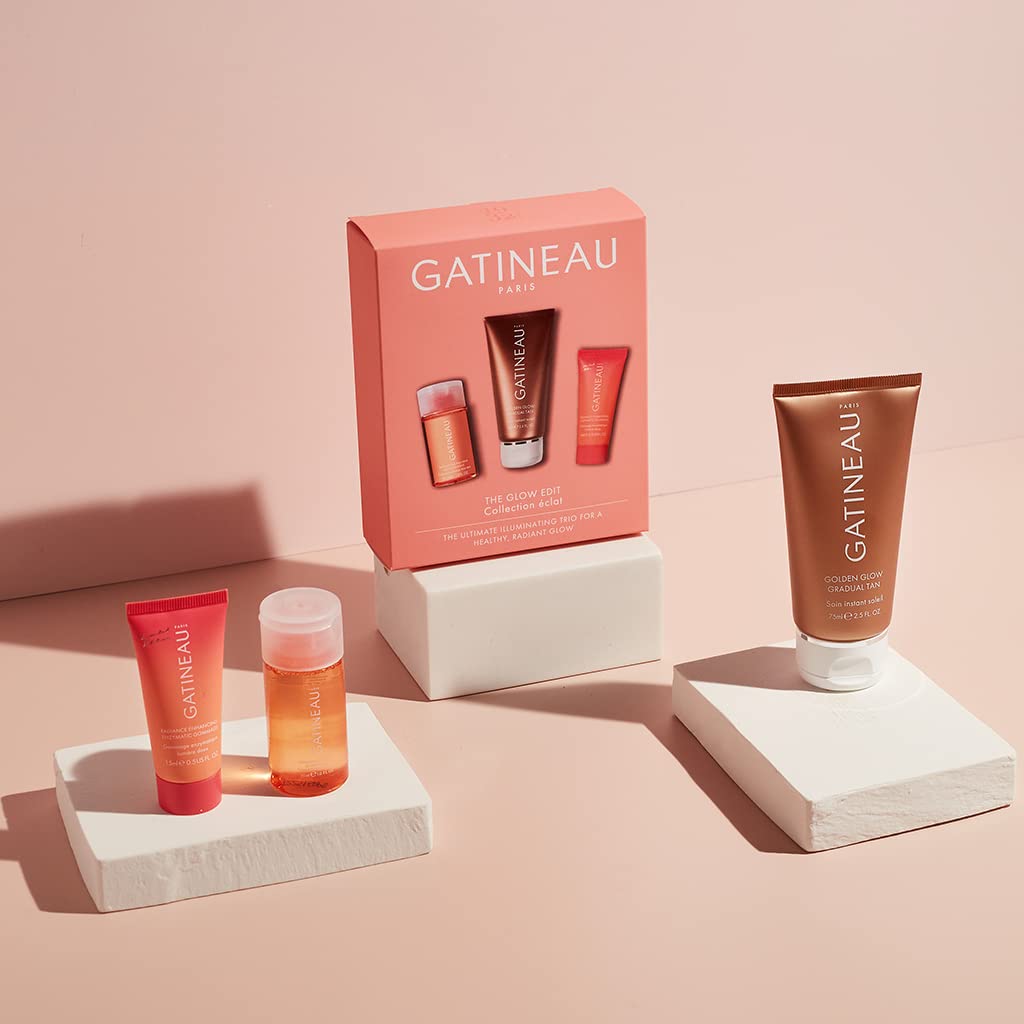 Gatineau - The Glow Edit Discovery Collection - Gradual Tan, Glow Tonique + Enzyme Exfoliating Gommage, Travel or Trial Gift Set