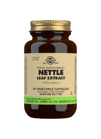 Solgar Nettle Leaf Extract Vegetable Capsules - Pack of 60 - Rich in Antioxidants - Vegan and Kosher