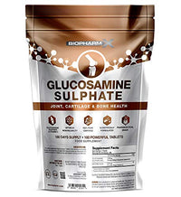 1500mg Glucosamine Sulphate 2KCL + Vitamin C (180 Tablets - 1 Per Day / 6 Month Supply)