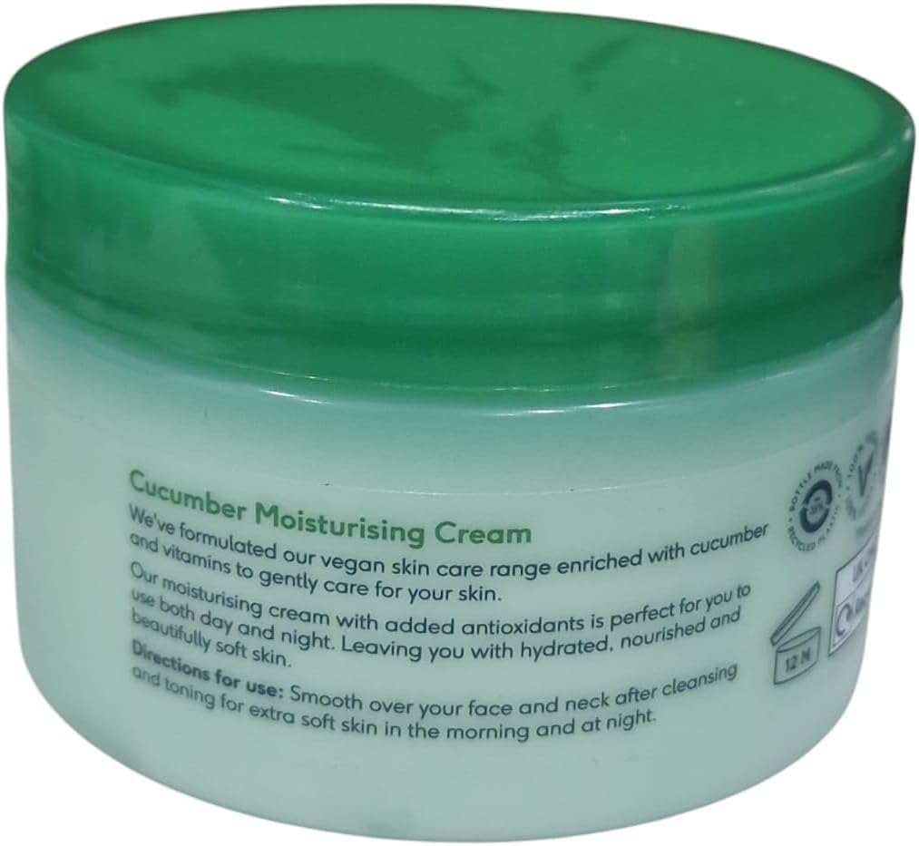 Generic Boots Cucumber Moisturising Cream 2x 100 ml With Free Orignial Lip Balm