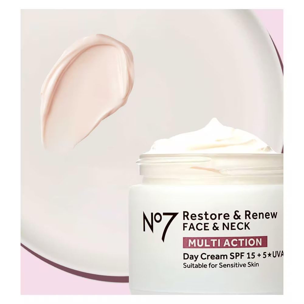 No7 Restore & Renew Face & Neck Multi Action Day Cream 50ml