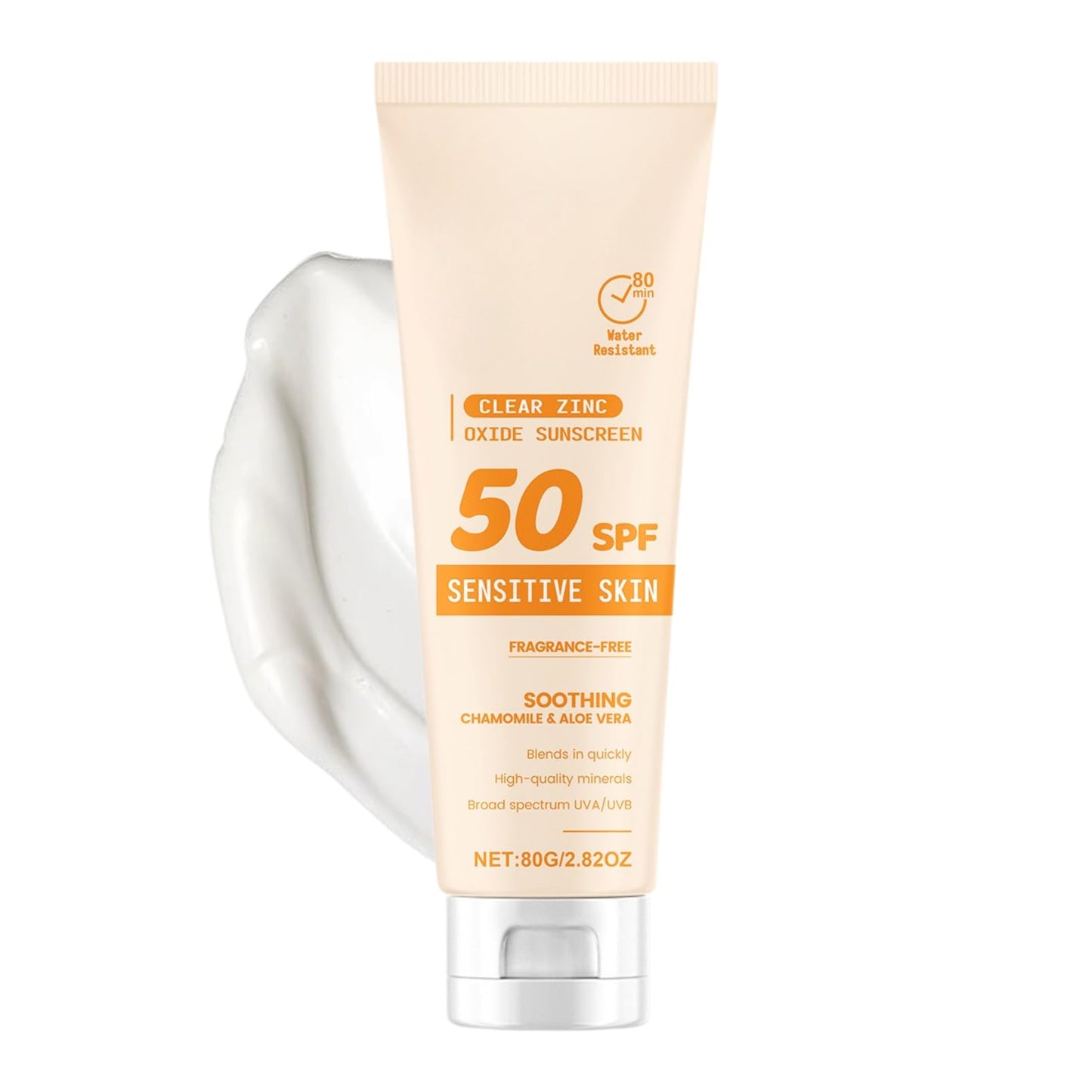 Baby Sun Cream SPF 50 | Kids Sunscreen for Sensitive Skin | Fragrance Free, Waterproof & Sweat-Proof | Mineral Sunscreen with Zinc Oxide & Aloe Vera | Holiday & Travel Essentials for Children