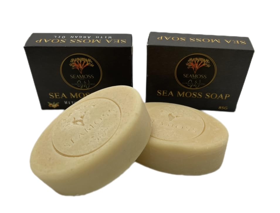 Sea Moss Soap, made with wild crafted Sea Moss from Grenada. Vegan | Organic | Handmade | Eco (Sea Moss)