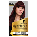 Schwarzkopf Oleo Intense Permanent Oil Colour 4-23 Burgundy Red Hair Dye, 100% Grey Coverage, Conditioner with HaptIQ System, Long-Lasting Colour, Ammonia Free Hair Dye