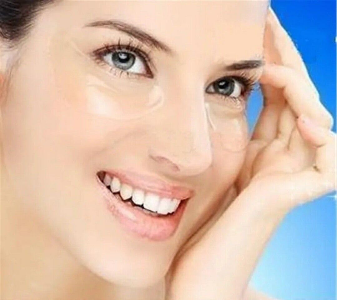 Anti-Wrinkle Crystal Collagen Eye Mask,Deck Out Women Crystal Eyelid Patch, Remove Black Eye Face Care