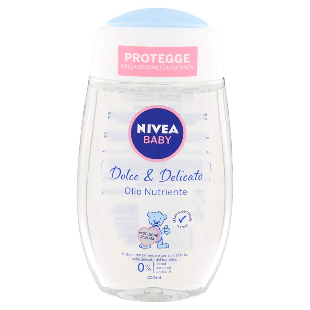 NIVEA Baby olio dolce nutriente 200 ml.80583 - Baby Line