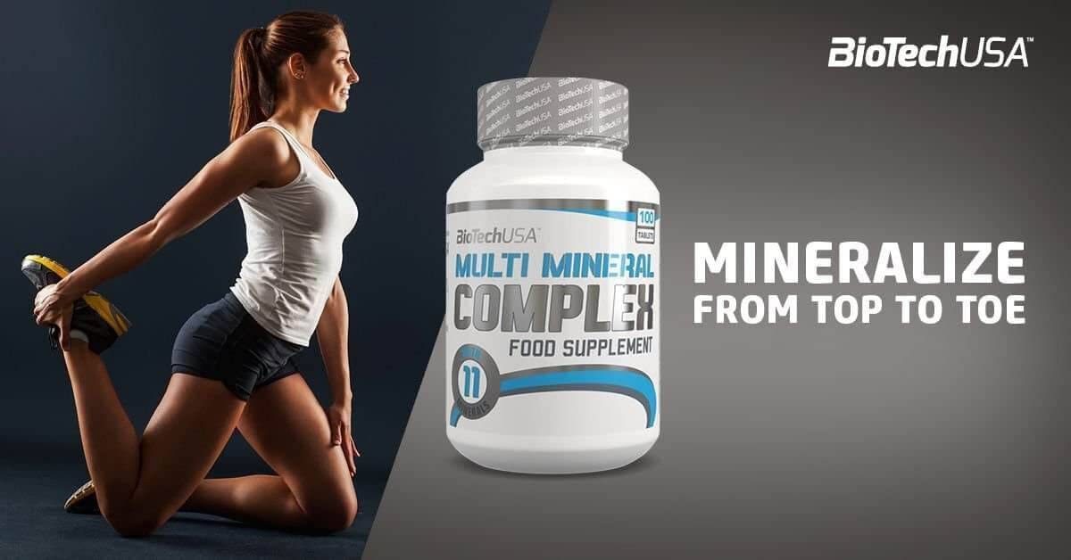 BioTechUSA Multi Mineral Complex - 100 Tablets