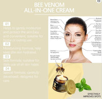 FHRKZZ 7Day Multi-Effect Al-in-One Skincare Cream, Powerful All-Body Skin Cream,MoisturizeProfessional Bee Venom Cream Repair,,Bee Venom Body & Face Cream for All Skin Types
