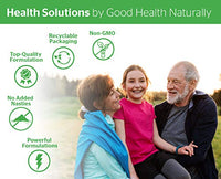 GOOD HEALTH NATURALLY BECAUSE IT WORKS! Olive Leaf with Zinc, Immune System Vitamin | 90 Vegetable Capsules - Good Health Naturally