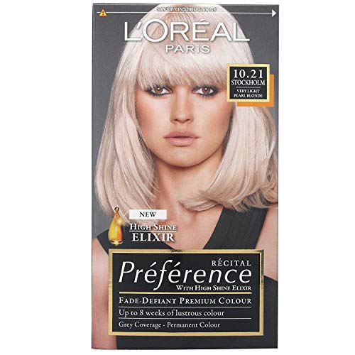 Recital Preference by L'Oreal Paris 10.21 Stockholm Very Light Pearl Blonde
