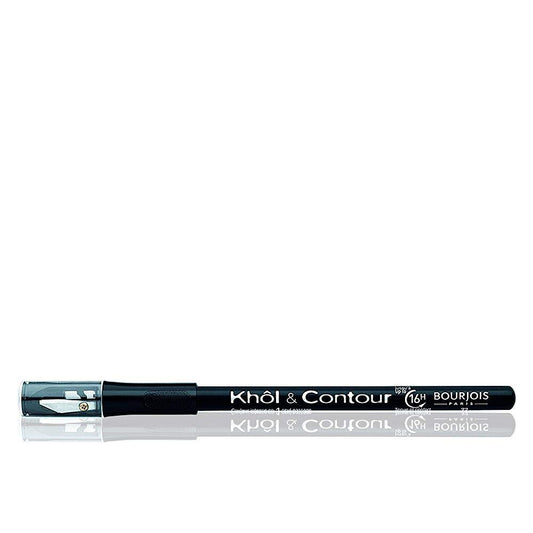 BOURJOIS Bourjois Khol and Contour Eye Pencil with Built-In Sharpener, Ultra Black