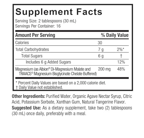Generic Natural's Answer Liquid Magnesium Malate& Glycinate, Non-GMO, Gluten-Free, 480 ml