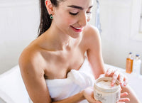 -417 Body Butter Milk & Honey, Smoothing Moisturizer – Shea Butter and Dead Sea Salt Cosmetics, Aromatic Body Butter for Dry Skin