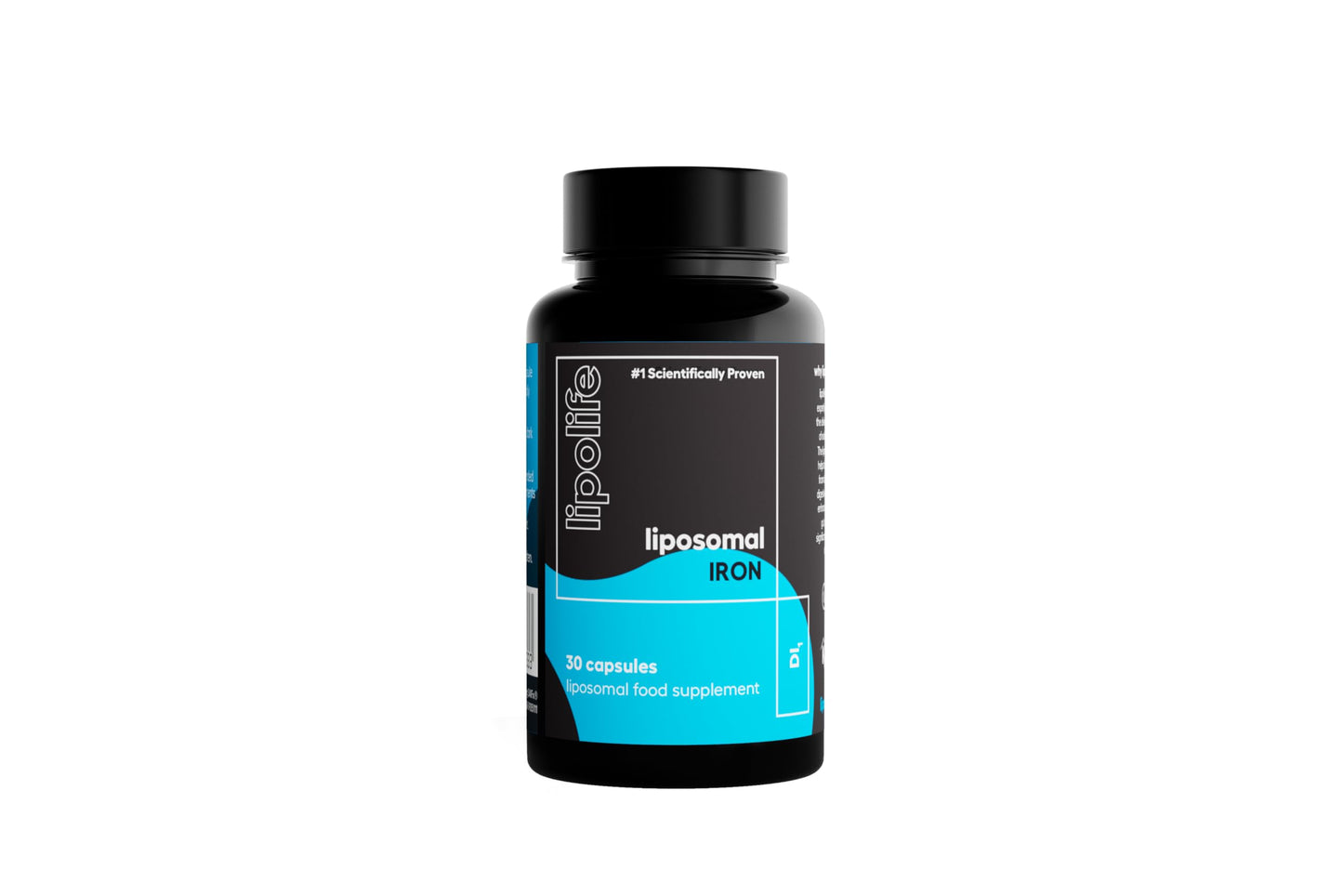 Lipolife Liposomal Iron - Gentle, Highly Absorbable - 30 Capsules - lipolife