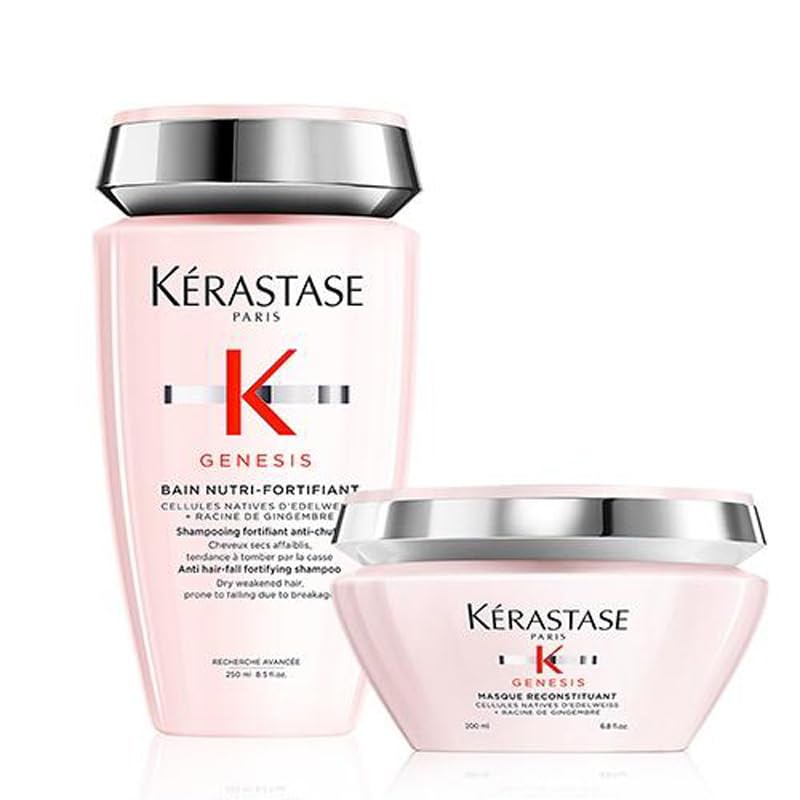 KÉRASTASE Kérastase Genesis Bain Hydra-Fortifiant 250ml & Masque Reconstituant 200ml Duo
