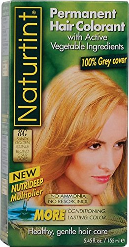 Naturtint Hair Dye Sandy Golden Blonde (135ml) - ( x 5 Pack)