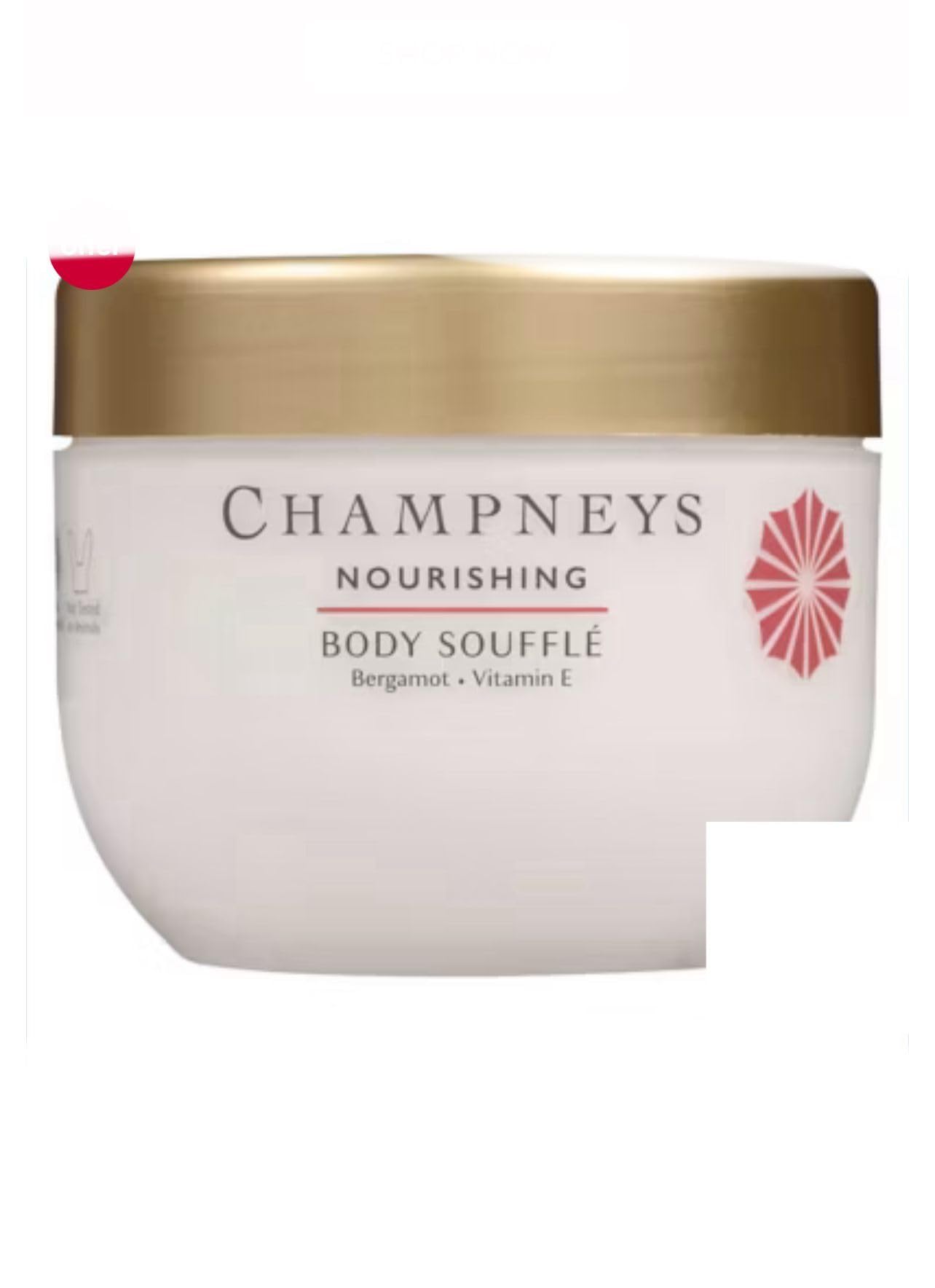Generic Nourishing Body Soufflé 300ml Body Souffle Bergamot Formulated with essential oils. Bergamot & Vitamin E