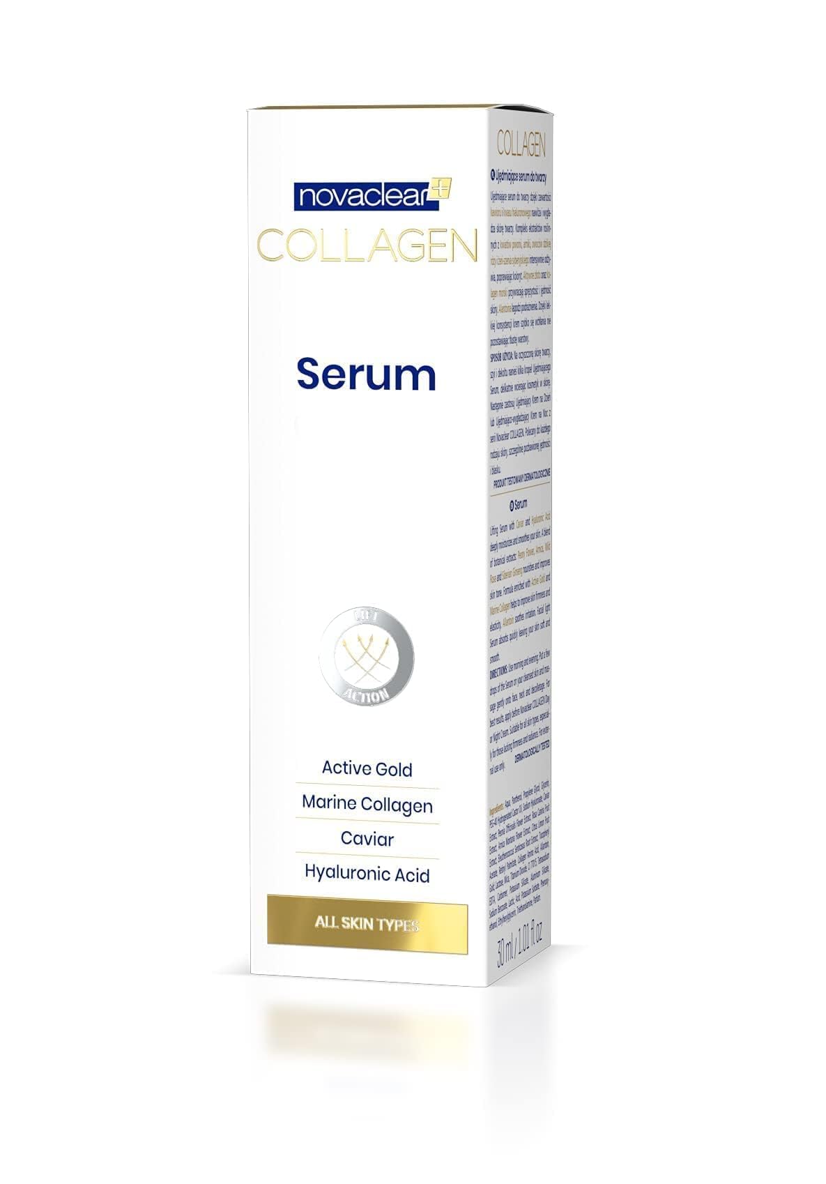 Novaclear Collagen Serum - with Marine Collagen and Active Gold