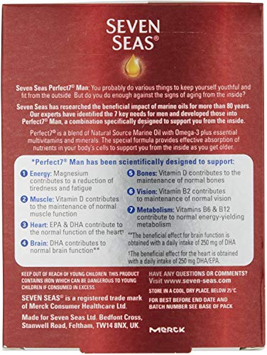 Seven Seas Perfect7 Man Multivitamin Tablet 60 (3 Packs)