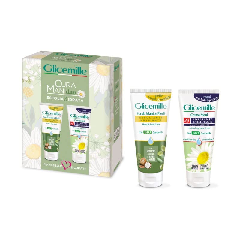 Glicemille Hand Care Box Duo Peeling & Moisture with peeling 100ml + velvet hand cream 100ml