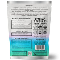 Puretrex Trans Resveratrol, 1000mg, 120 Vegan Capsules, Ultra-Pure Japanese Knotweed Extract, GMP Certified