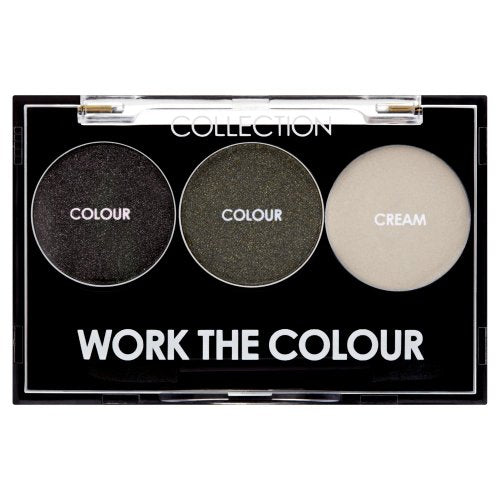 Collection Work The Colour Trio Eyeshadow Thunder storm 3g