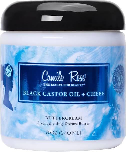 Generic MCAMILLE ROSE BUTTER CREAM BLACK CASTOR OIL + CHEBE 8oz (240ml)