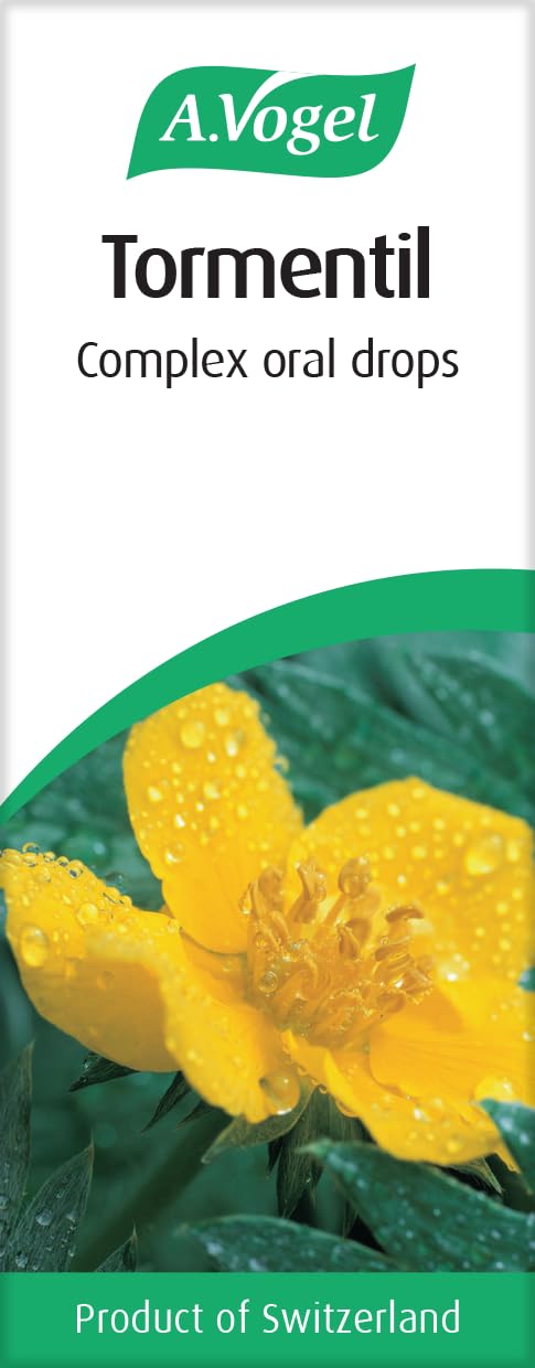 A.Vogel Tormentil Complex Drops | Tormentil Roots | Avena Sativa Aerial Parts| Suitable for Vegans | 50ml