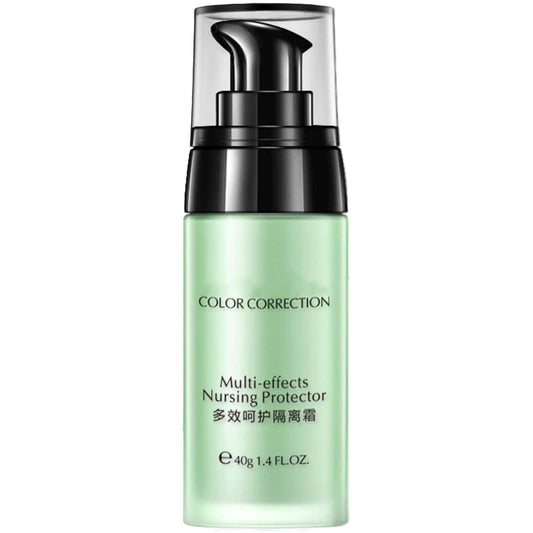 Yongst Green Color Correcting Face Primer - Anti-Redness & Blemish Neutralizer, Hydrating Makeup Base for Flawless Coverage. Brightens Skin, Locks Makeup in Place, Moisturizing Isolation Cream for Long-Lasti
