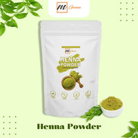 mGanna 100% Natural Henna Powder Pure Lawsonia Inermis For Hair Dye and Color | No Gluten | No Parabens | No Fillers | No Sulfates | No PPD or Any Chemicals for Healthy Hair Care 0.50 LBS 227 GMS