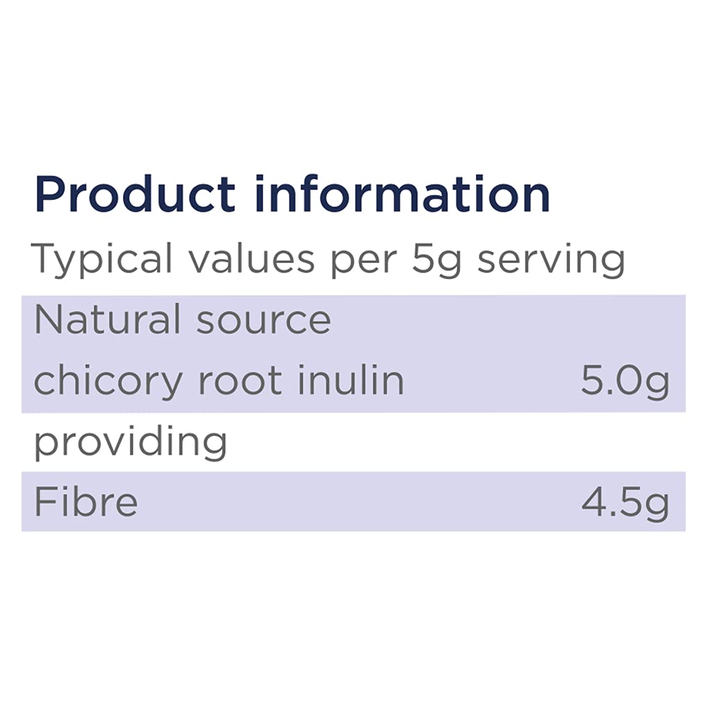 Healthspan Easyfibre Inulin (450g) | A Natural Way to Keep Your Digestive System Functioning Healthily | Increase Fibre Intake | Made from 100% Chicory Root | Vegan
