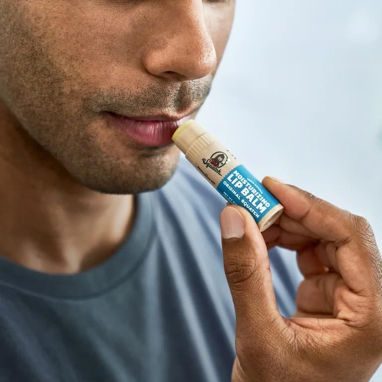 Generic Natural Moisturizing Lip Balm By Dr Squatch All Natural For Men - Pack of Two