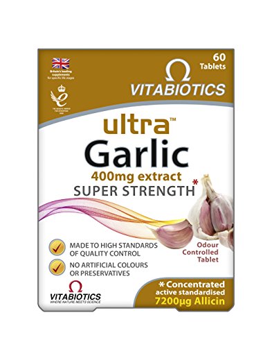 Vitabiotics Ultra Ultra Garlic Tablets - Pack of 60 Tablets