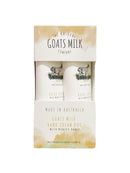 The Natural Goat Milk Company - Goats Milk Hand Cream Duo - With Manuka Honey 125mL×2