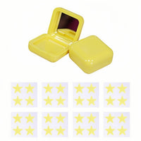 GUOUURR Star Hydrocolloid Pimple Patches - PE Water Colloid Acne Stickers, Thin Lightweight Concealing Dots with Cute Star Design, 32pcs Portable Acne Patches for Teens & Adults, Invisible Spot Treat