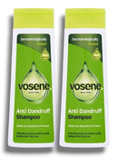 Generic Anti Dandruff Shampoo By Vōsēnē | Dermatologically Tested - 24-Hour Visible Dandruff Reduction | For Clean, Soft Hair & Efficacy Against Dandruff, Reduce Scalp Itching | 300mL Each