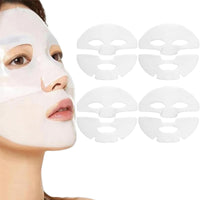 Grospe 4 Pcs Deep Collagen Anti Wrinkle Lifting Mask Deep Collagen Overnight Mask Bio-Collagen Face Mask Overnight Firming Moisturising Hydrating Collagen Mask