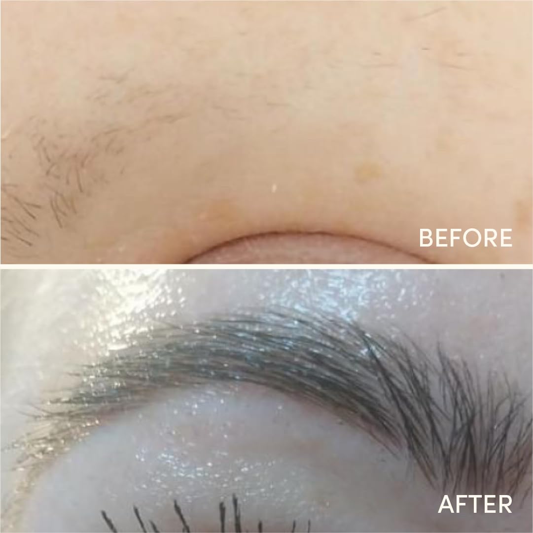 Glow for it Glow For It - Brow Growth Serum | For Fuller, Thicker, Healthier Eyebrows | Water Based Serum | Natural & Cruelty-Free Formula with Biotin, Peptides & Natural Extracts | 3ml