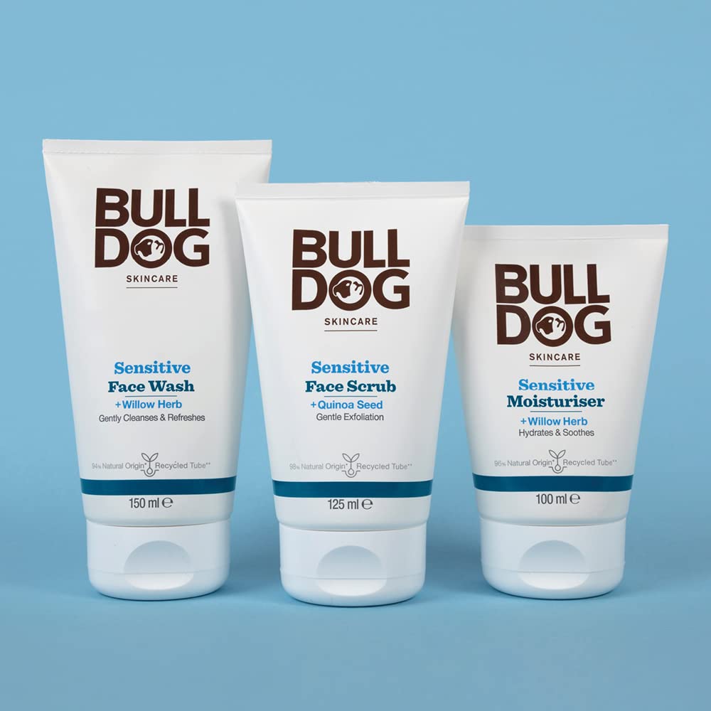 Bulldog Skincare Sensitive Face Scrub for Men 125 ml